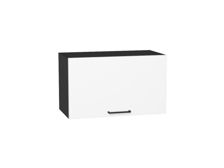 Шкаф верхний горизонтальный Флэт 600 White In 2S / Graphite