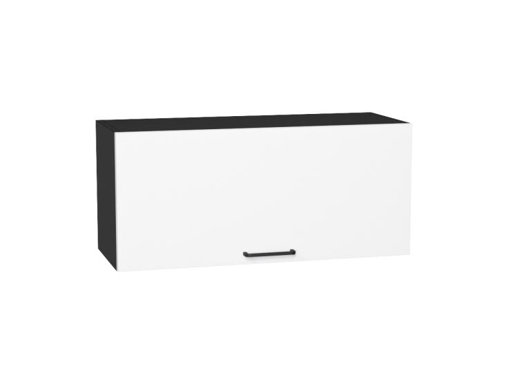 Шкаф верхний горизонтальный Флэт 800 White In 2S / Graphite
