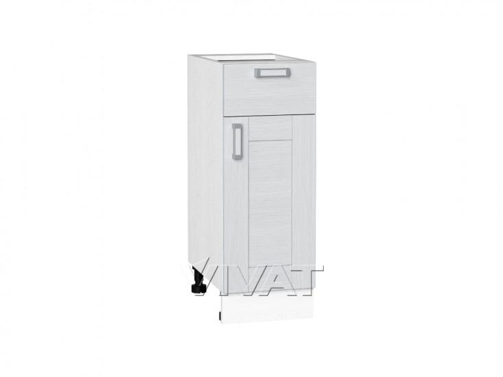 Шкаф нижний с 1 ящиком Лофт 300 Snow Veralinga / Белый