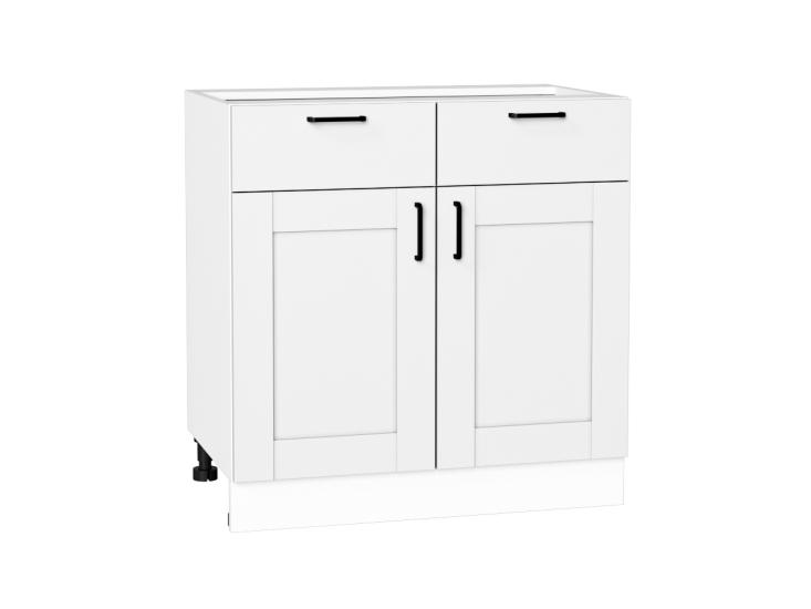 Шкаф нижний с 1 ящиком Лофт 800 Super White / Белый