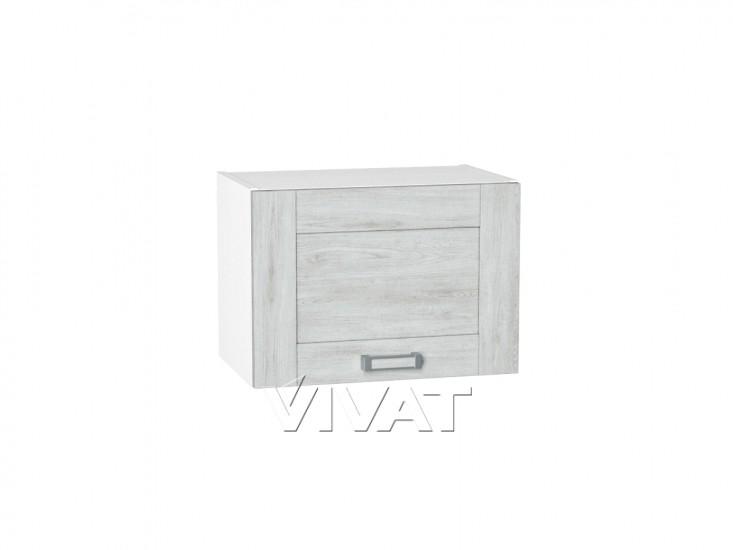 Шкаф верхний горизонтальный Лофт 500 Nordic Oak / Белый