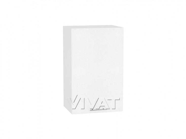Шкаф верхний Валерия-М 450 Белый металлик / Белый