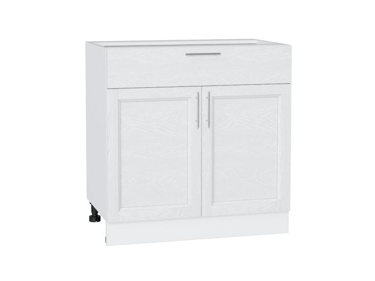 Шкаф нижний с 1 ящиком Сканди 800 White Softwood / Белый