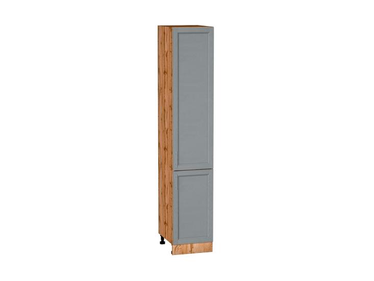 Шкаф пенал Сканди 400 (для верхних шкафов 720) Grey Softwood / Дуб Вотан