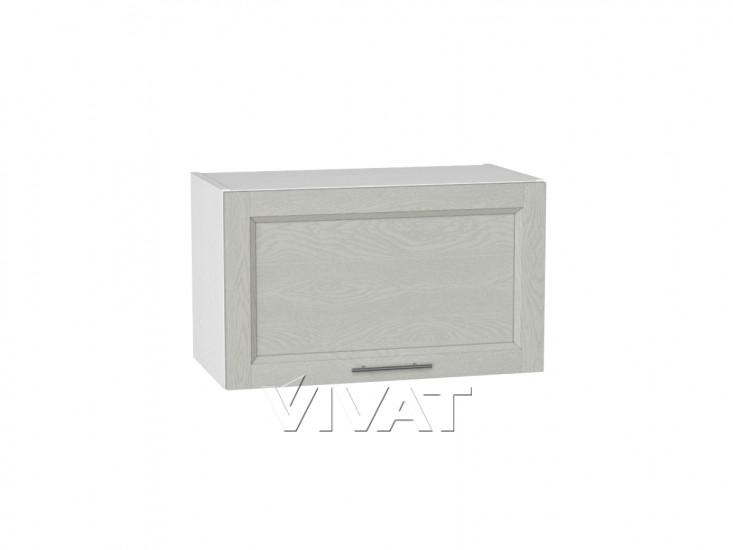 Шкаф верхний горизонтальный с увеличенной глубиной Сканди 610 Cappuccino Softwood / Белый