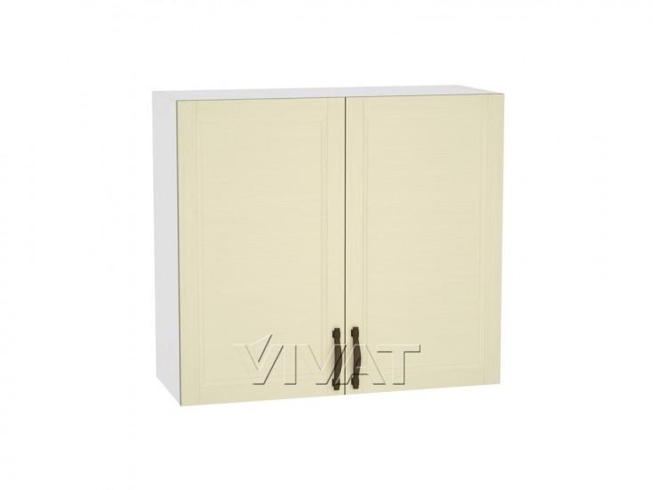 Шкаф верхний Сканди 800 Ivory Wood / Белый