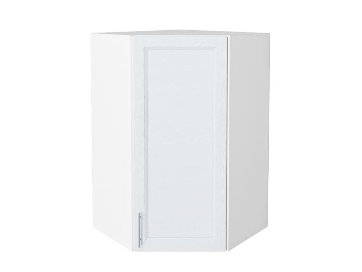 Шкаф верхний угловой Сканди 590Н White Softwood / Белый