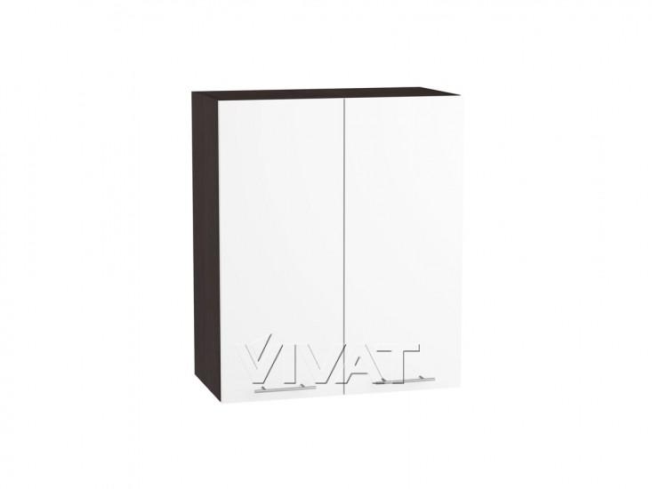 Шкаф верхний Валерия-М 600 Белый глянец / Венге