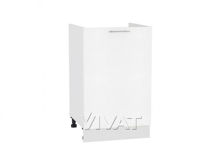 Шкаф-мойка Валерия-М 500 Белый металлик / Белый