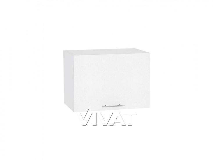 Шкаф верхний горизонтальный Валерия-М 500 Белый металлик / Белый