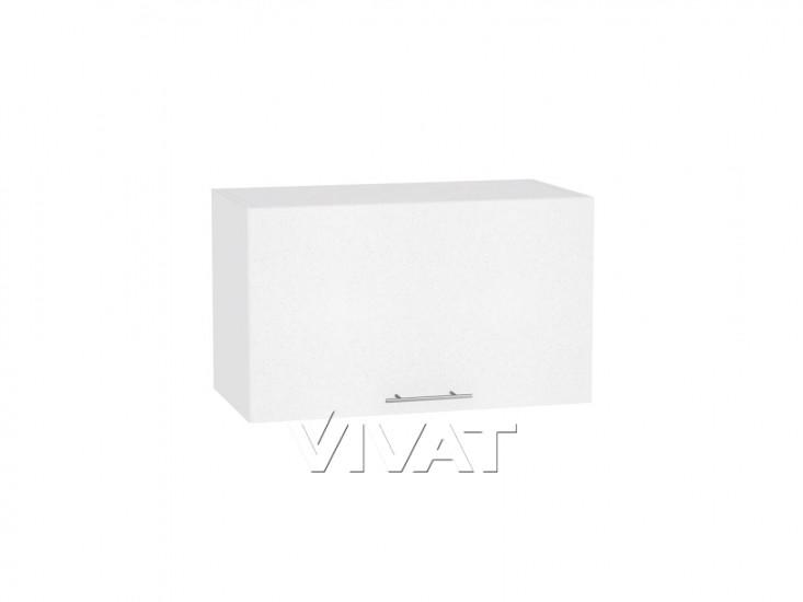 Шкаф верхний горизонтальный Валерия-М 600 Белый металлик / Белый