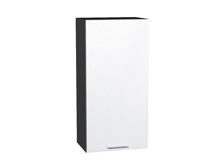 Шкаф верхний Валерия-М 450Н Белый металлик / Graphite
