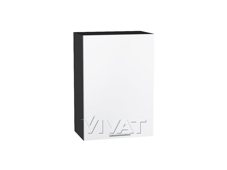 Шкаф верхний Валерия-М 500 Белый глянец / Graphite