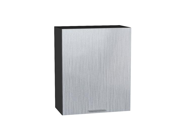 Шкаф верхний Валерия-М 600М Серый металлик дождь светлый / Graphite