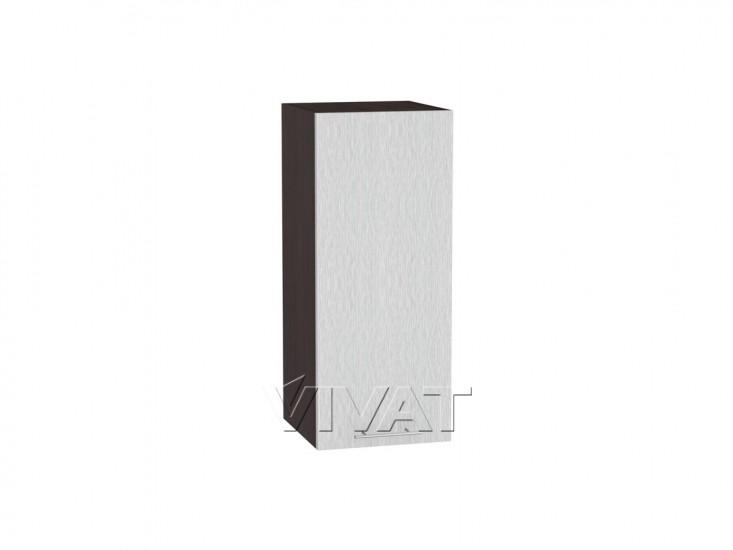 Шкаф верхний Валерия-М 300 Серый металлик дождь светлый / Венге