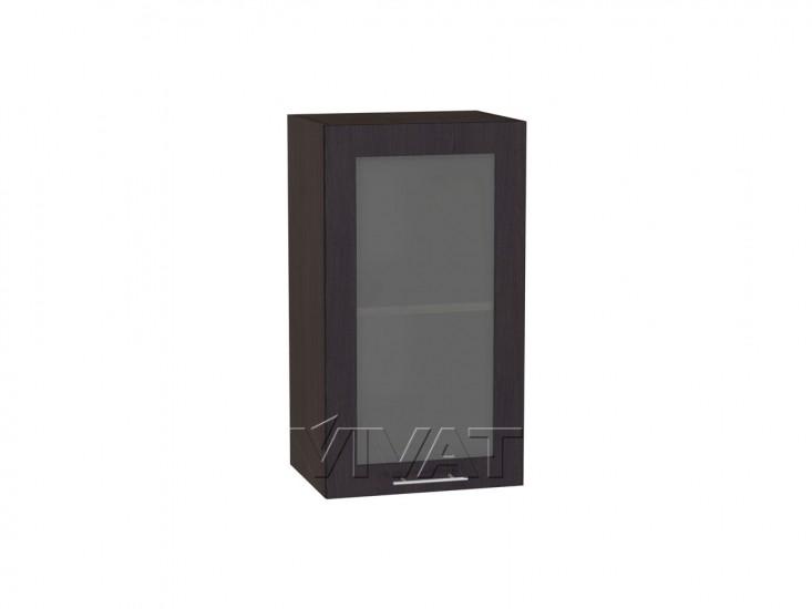 Шкаф верхний со стеклом Валерия-М 400 Венге / Венге