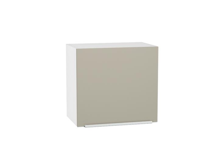 Шкаф верхний горизонтальный Фьюжн 500Н Silky Grey / Белый