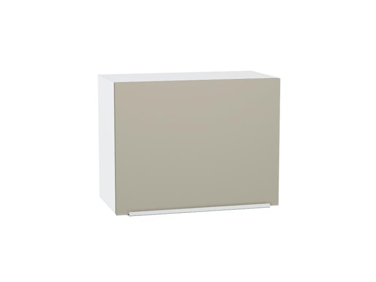 Шкаф верхний горизонтальный Фьюжн 600Н Silky Grey / Белый