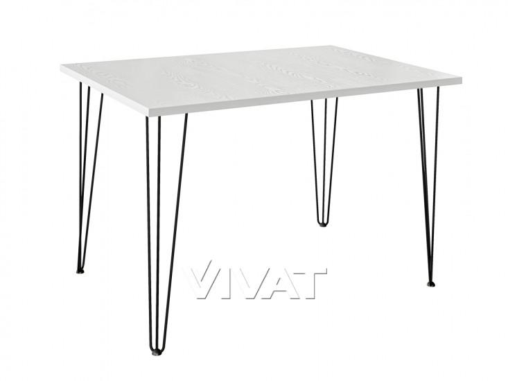 Стол прямоугольный 1190 (LH3-10 710) Whiteboard/Чёрный