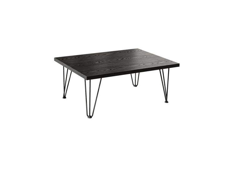 Стол прямоугольный 800 (LH3-10 440) Blackboard/Чёрный
