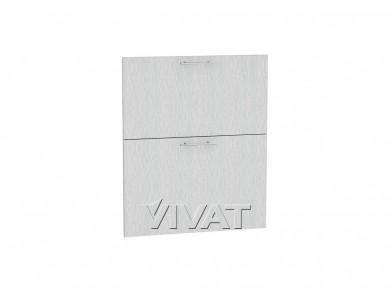 Комплект фасадов Валерия-М для каркаса Ф-42 Н602/ШП602 Серый металлик дождь светлый