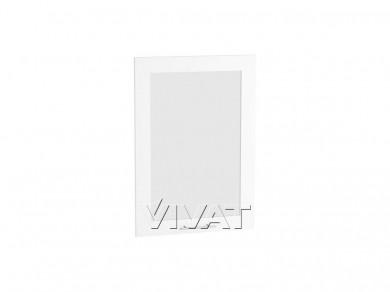 Комплект фасадов Валерия-М со стеклом для каркаса Ф-35 В500 Белый глянец