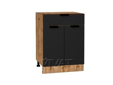Шкаф нижний с 1 ящиком Евро 601М/Д Антрацит