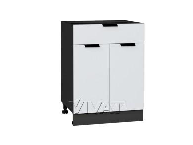 Шкаф нижний с 1 ящиком Евро 601М/G Белый