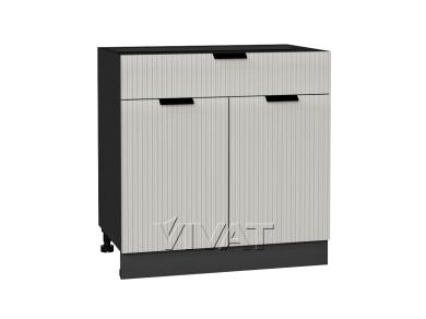 Шкаф нижний с 1 ящиком Евро Лайн 800 Агат / Graphite
