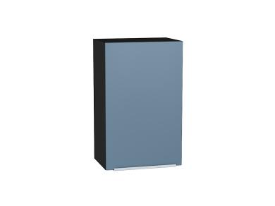 Шкаф верхний Фьюжн 450 Silky Blue / Graphite