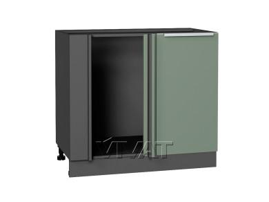 Шкаф нижний угловой Фьюжн 990М Silky Mint / Graphite