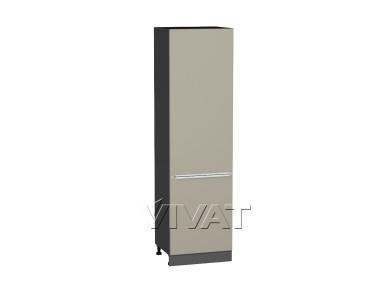 Шкаф пенал Фьюжн 600 (для верхних шкафов 720) Silky Grey / Graphite