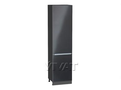 Шкаф пенал Фьюжн 600Н (для верхних шкафов 920) Anthracite / Graphite