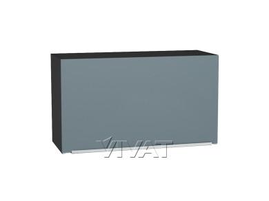 Шкаф верхний горизонтальный Фьюжн 800Н Silky Blue / Graphite