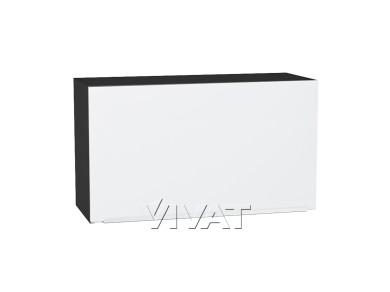 Шкаф верхний горизонтальный Фьюжн 800Н Silky White / Graphite