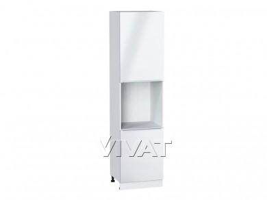Шкаф пенал под бытовую технику Фьюжн 600Н (для верхних шкафов 920) Angel / Белый