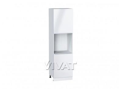 Шкаф пенал под бытовую технику Фьюжн 600 (для верхних шкафов 720) Angel / Белый