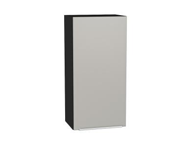 Шкаф верхний Фьюжн 450Н Silky Light Grey / Graphite