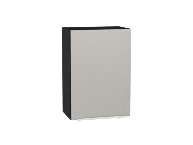 Шкаф верхний Фьюжн 500 Silky Light Grey / Graphite