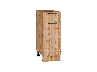 Шкаф нижний с 1 ящиком Флэт 300/Д Wotan Oak 2S