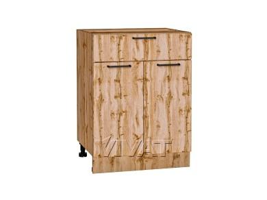 Шкаф нижний с 1 ящиком Флэт 601М/Д Wotan Oak 2S