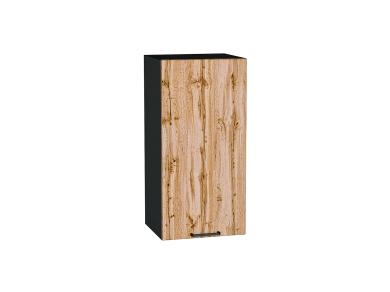 Шкаф верхний Флэт 350 Wotan Oak 2S / Graphite