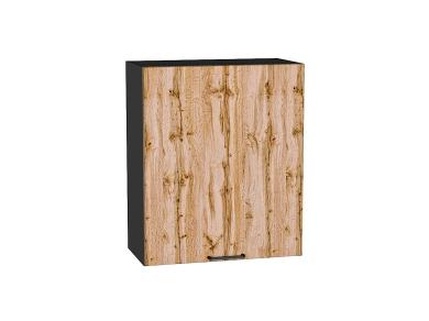 Шкаф верхний Флэт 600М Wotan Oak 2S / Graphite