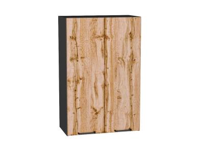 Шкаф верхний Флэт 600Н Wotan Oak 2S / Graphite