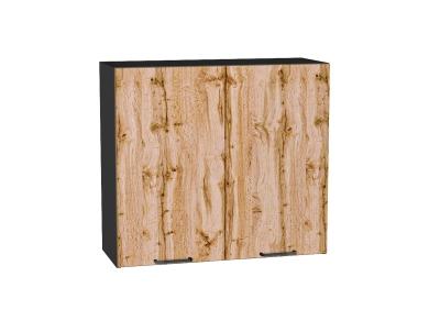 Шкаф верхний Флэт 800 Wotan Oak 2S / Graphite