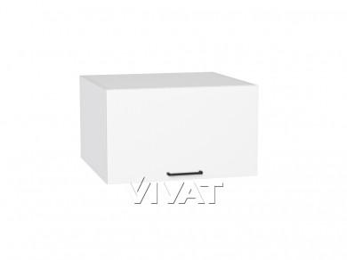 Шкаф верхний горизонтальный с увеличенной глубиной Флэт 610 White In 2S / Белый
