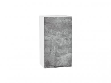 Шкаф верхний Флэт 400 Temple Stone 2S / Белый