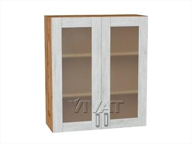 Шкаф верхний со стеклом Лофт 800Н/Д Nordic Oak