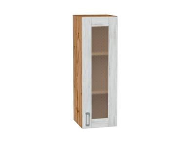 Шкаф верхний со стеклом Лофт 300Н/Д Nordic Oak