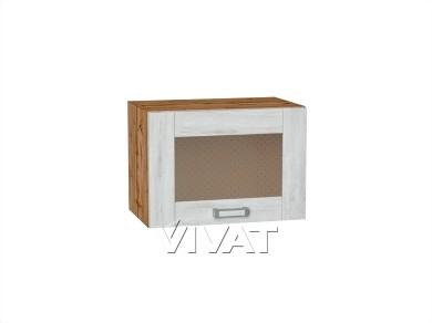 Шкаф верхний горизонтальный со стеклом Лофт 500/Д Nordic Oak